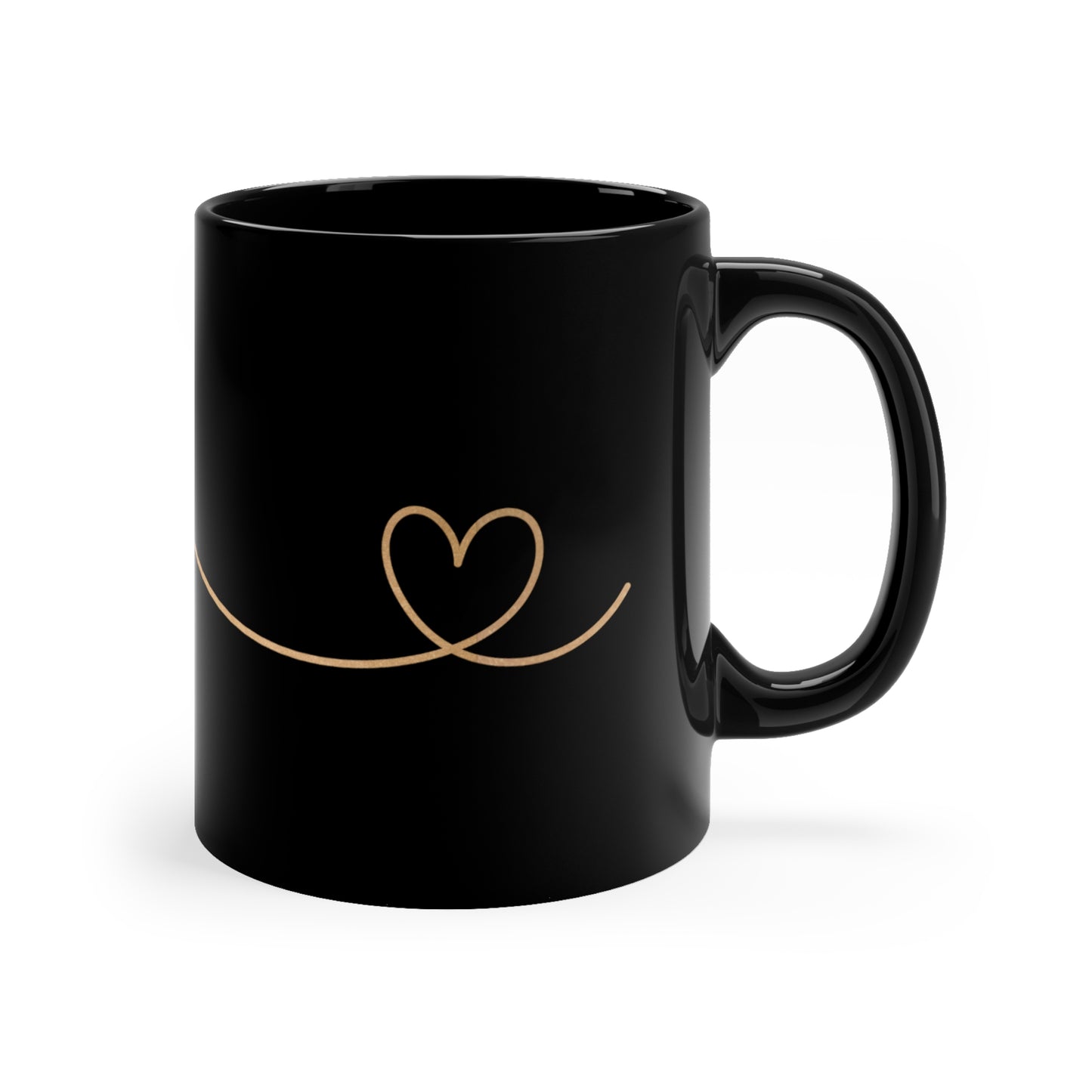 Yaa- 11oz Black Mug