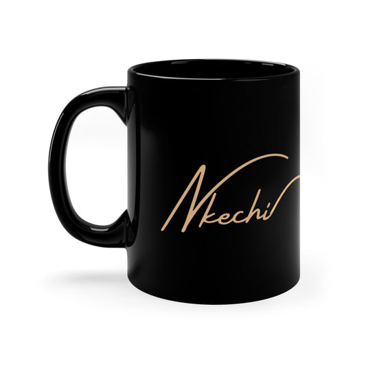 Nkechi - 11oz Black Mug