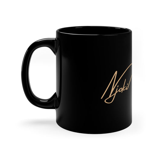 Njoki - 11oz Black Mug