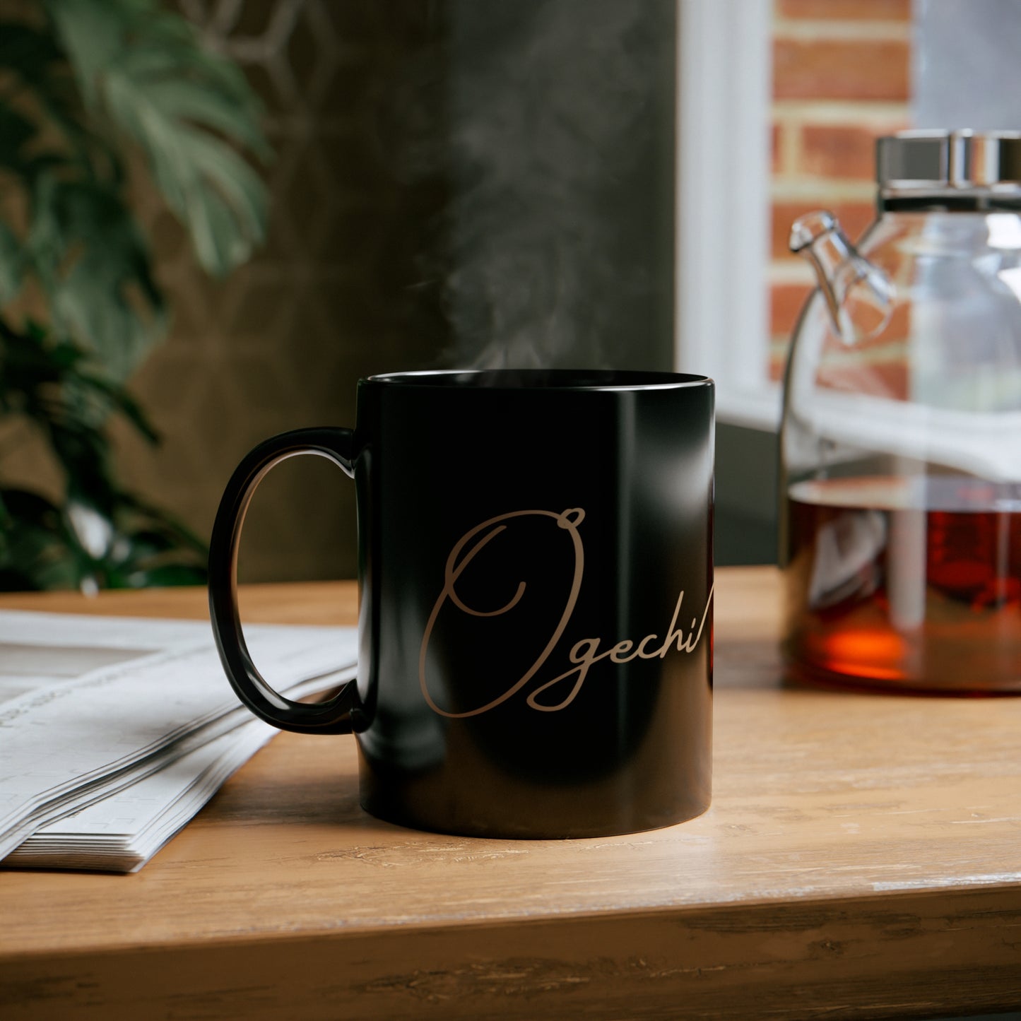 Ogechi - 11oz Black Mug