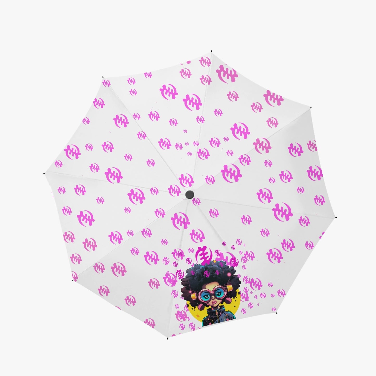 Gye Nyame. Automatic Folding Umbrella