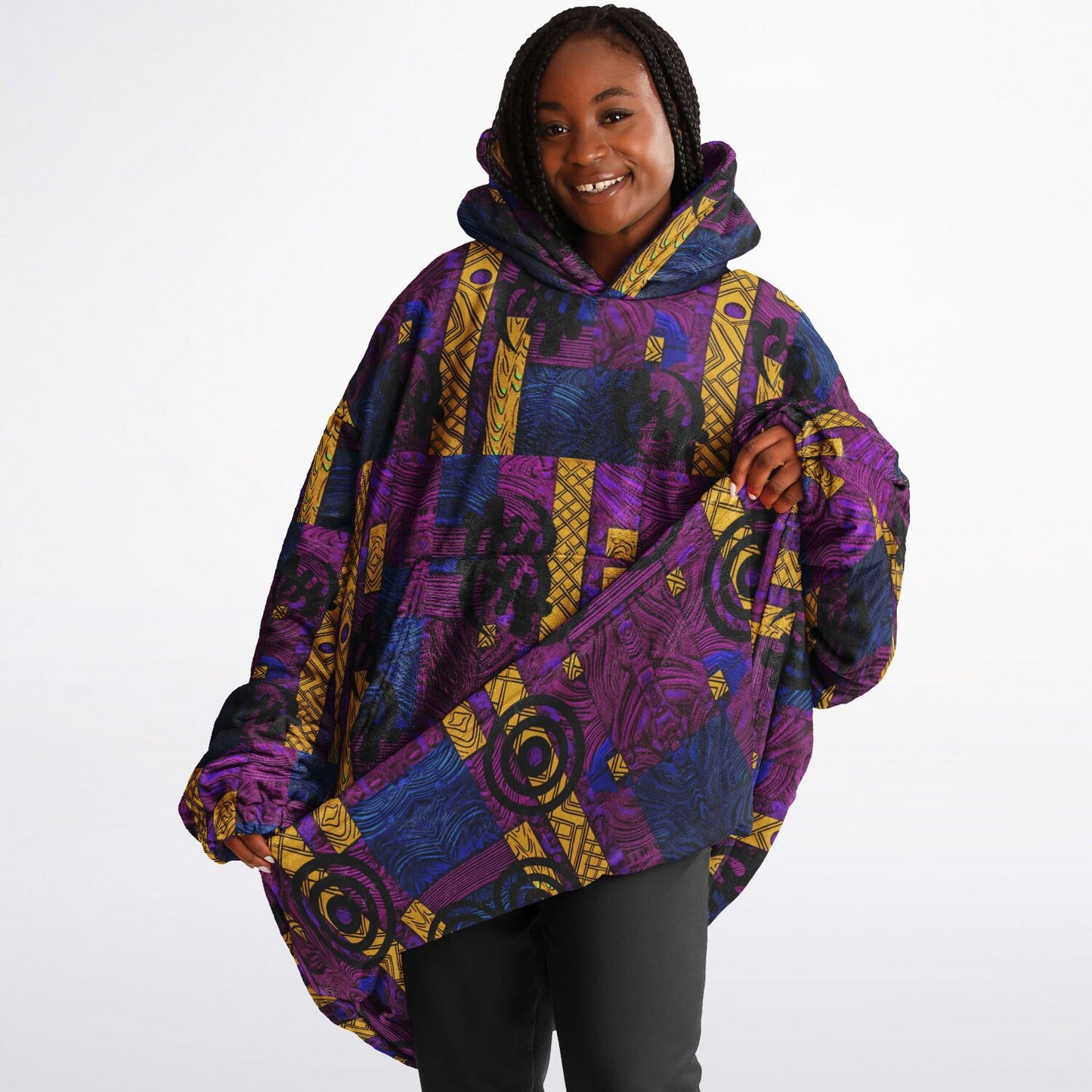 Reversible Snug Hoodie - ADINKRA