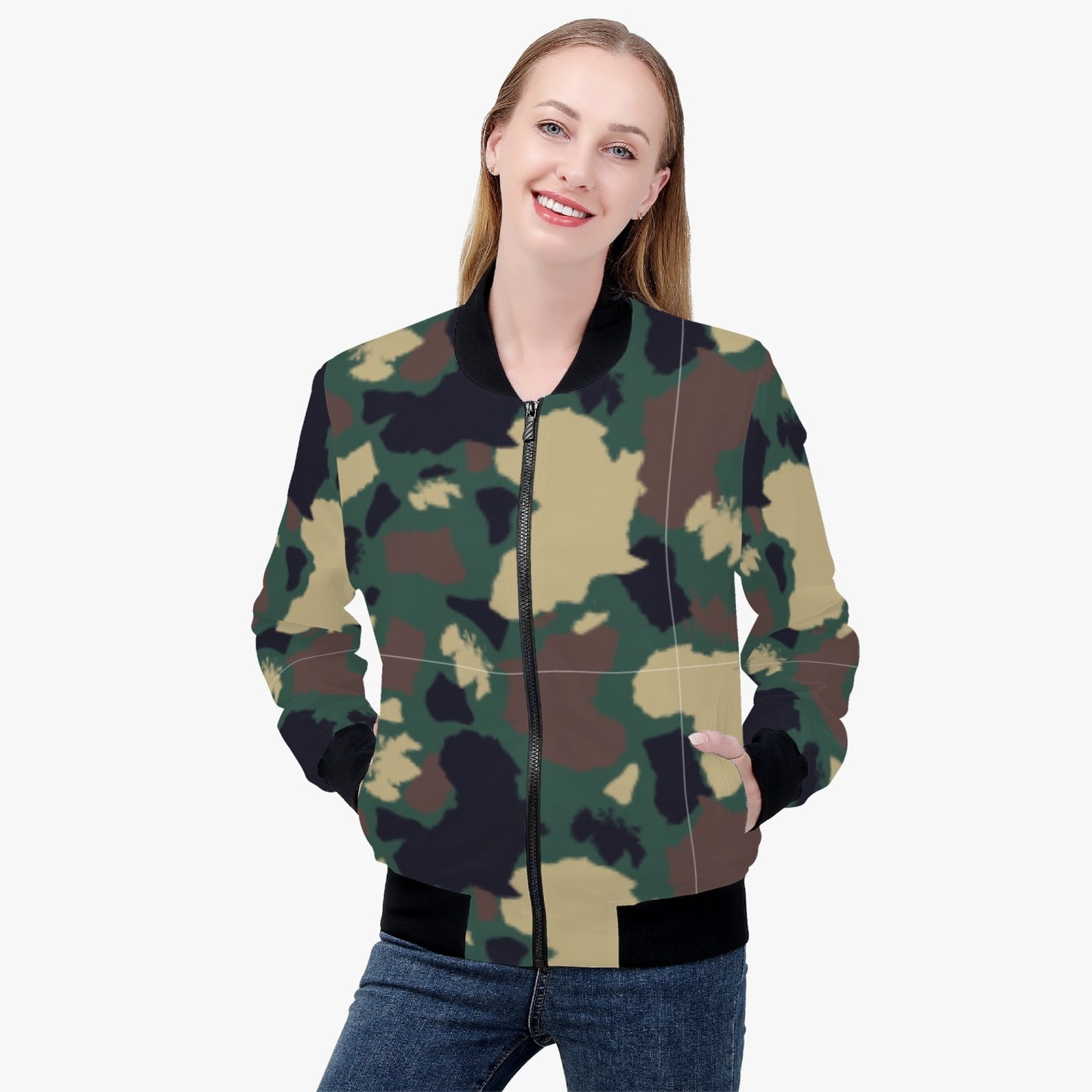 Afro Camo Women’s Jacket