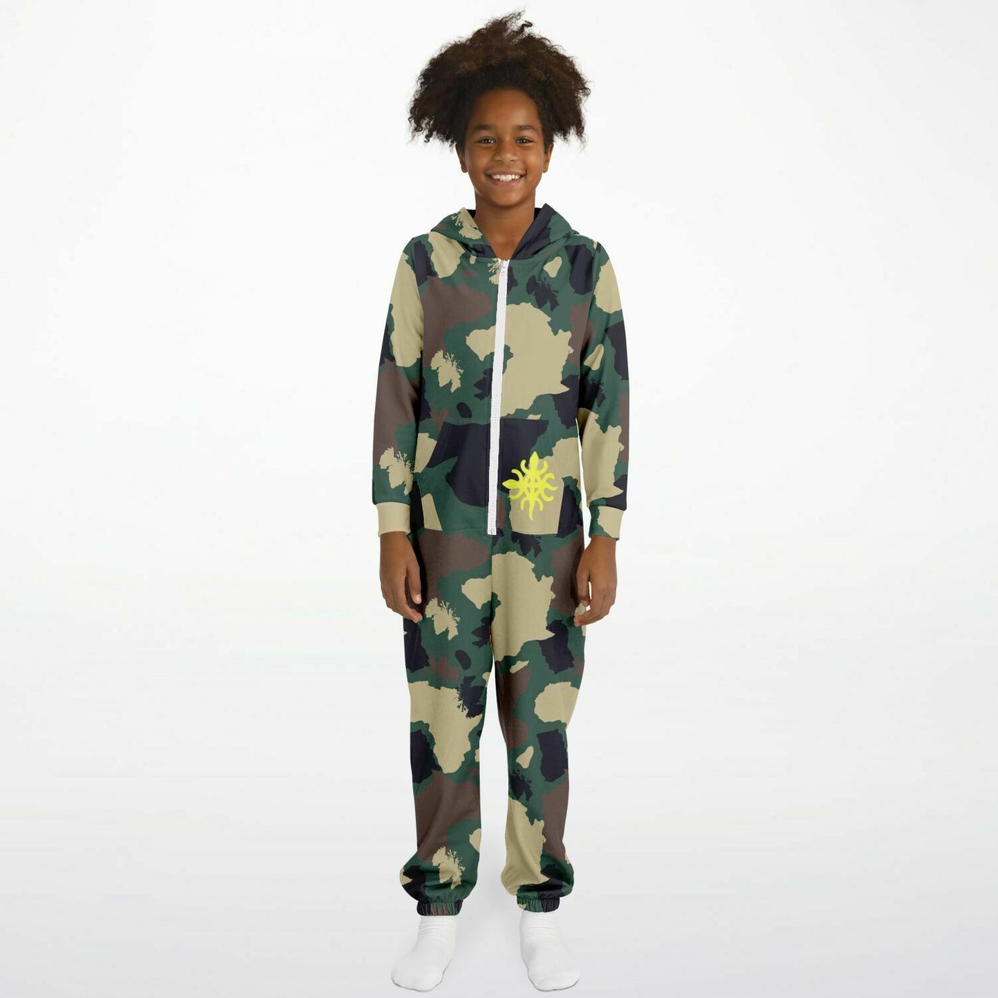 Athletic Youth Jumpsuit  - CAMO SQUAD