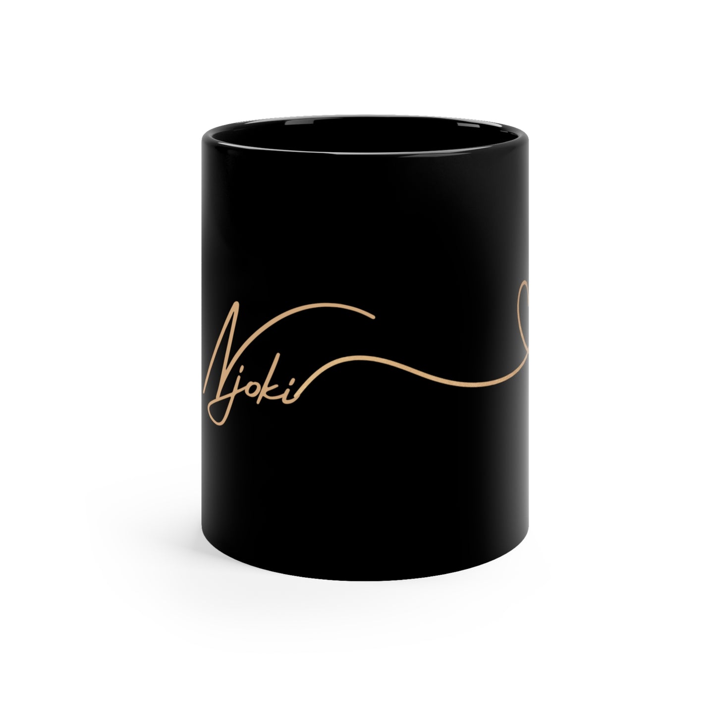 Njoki - 11oz Black Mug