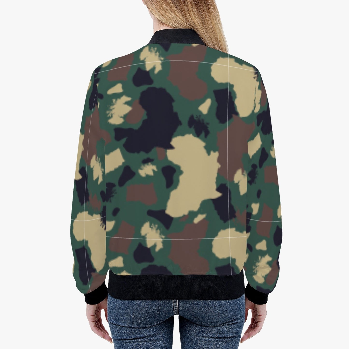 Afro Camo Women’s Jacket