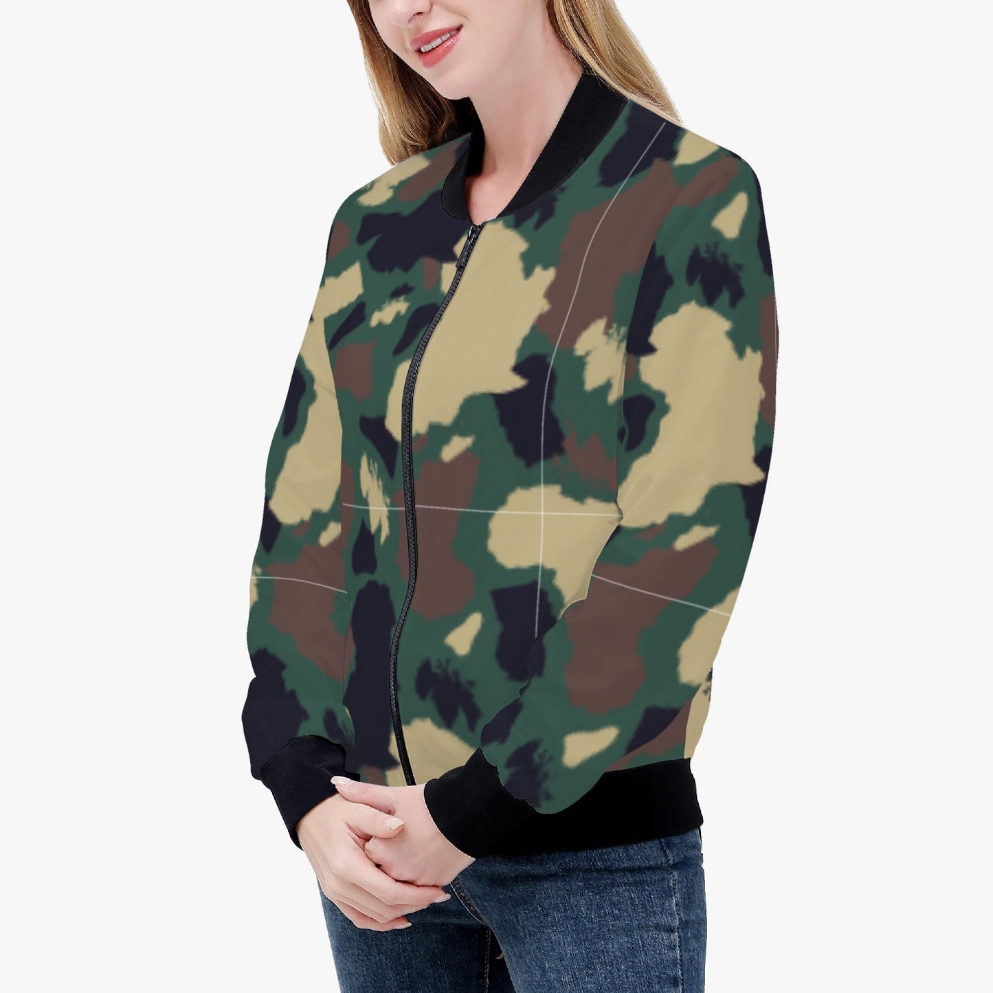 Afro Camo Women’s Jacket