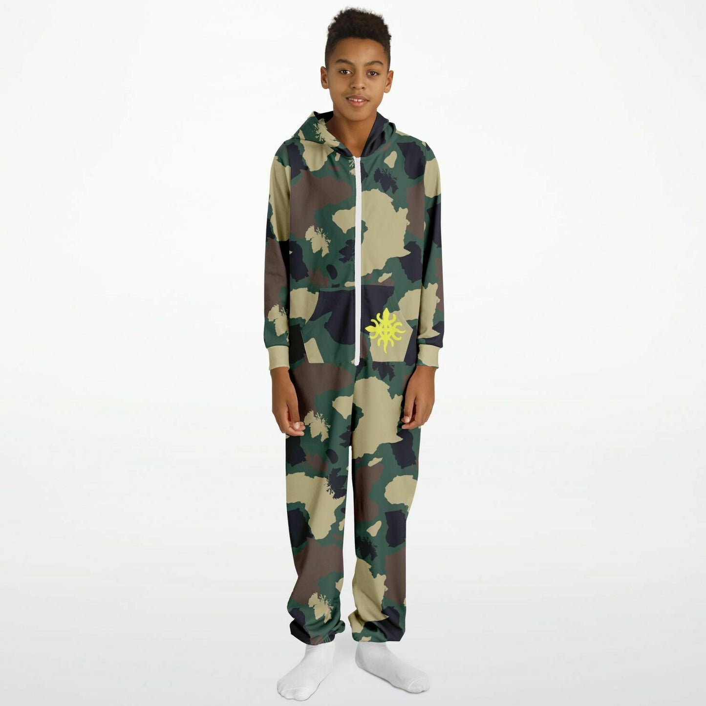 Athletic Youth Jumpsuit  - CAMO SQUAD