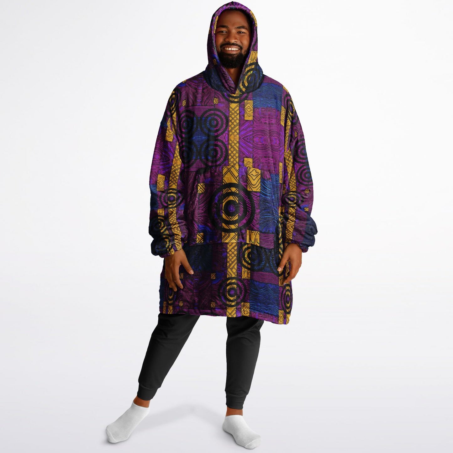 Reversible Snug Hoodie - ADINKRA