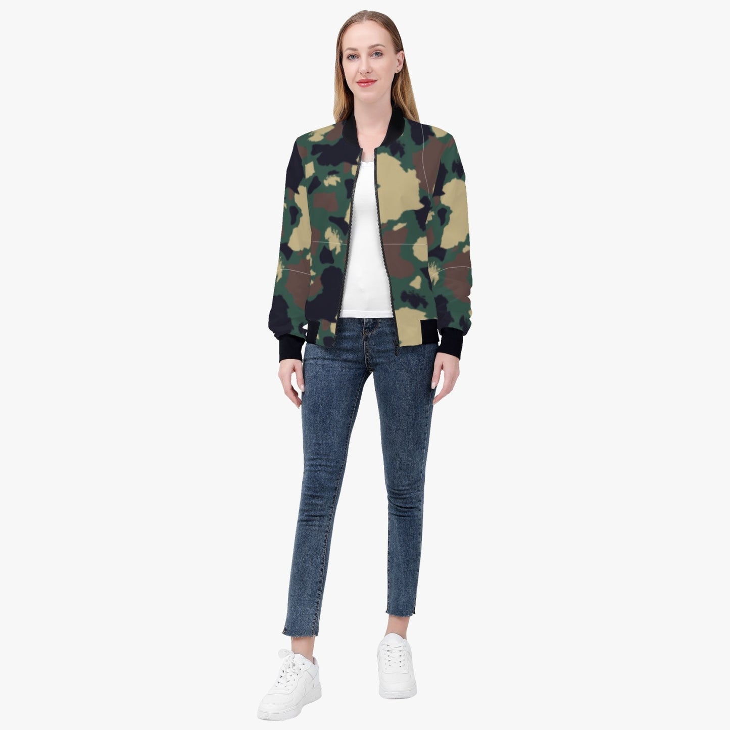 Afro Camo Women’s Jacket