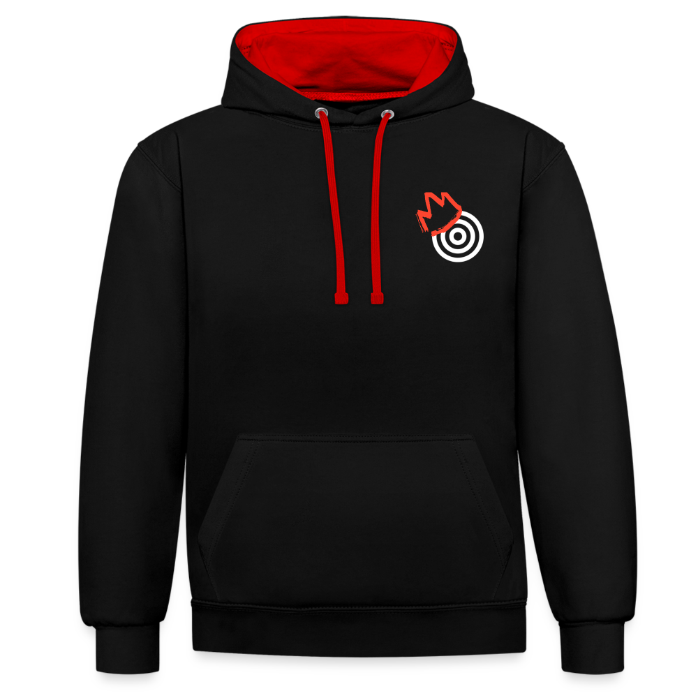 King of Kings - Hoodie - black/red