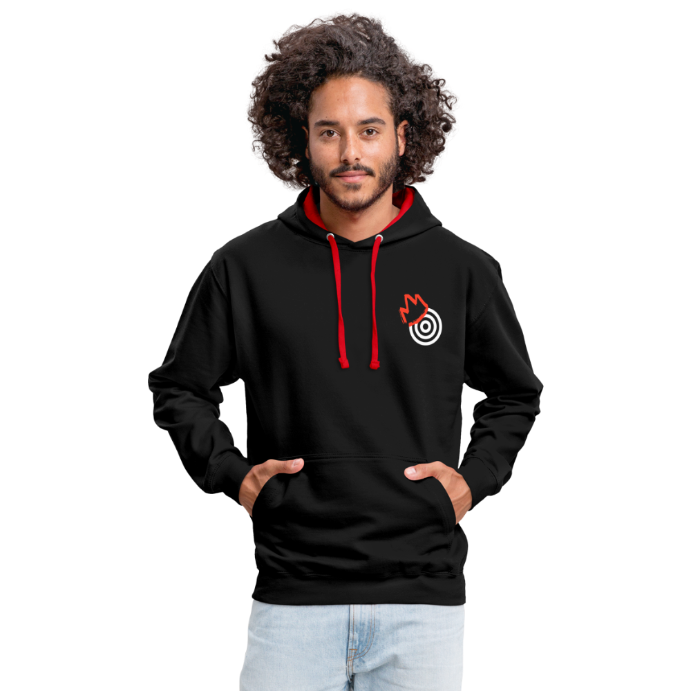 King of Kings - Hoodie - black/red