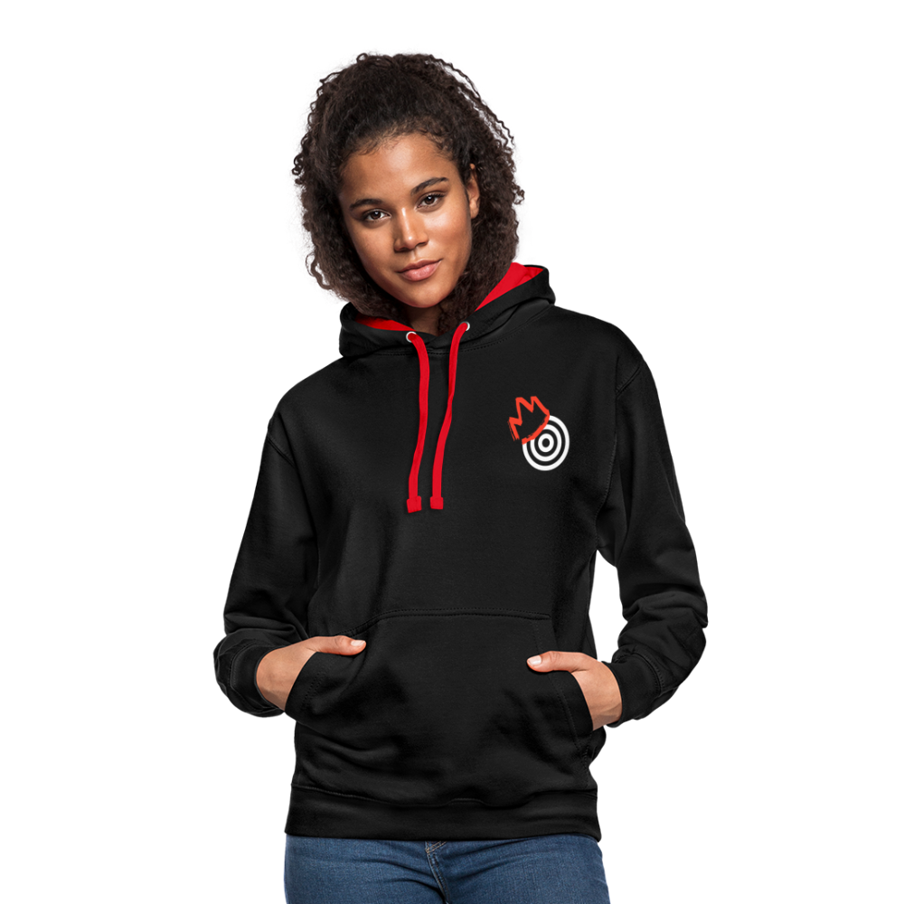 King of Kings - Hoodie - black/red