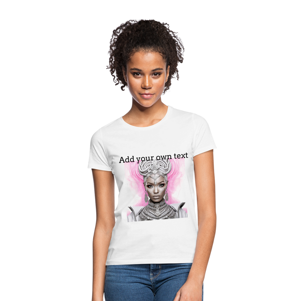 Women’s 'PINK' Breast Cancer Awareness month, T-Shirt - white